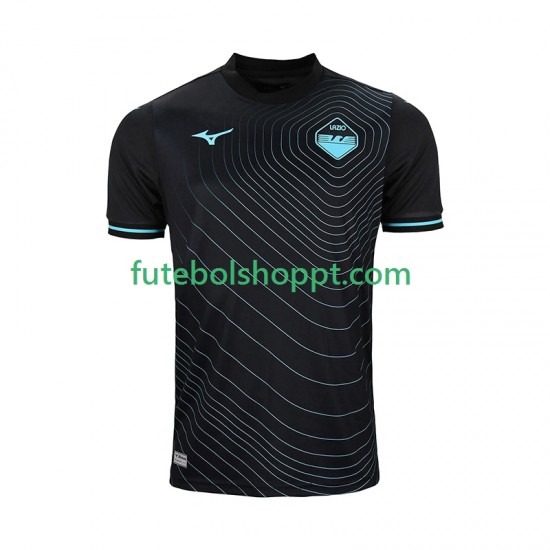 Camisola Homem SS Lazio Terceiro Equipamento 2024-2025 Manga Curta