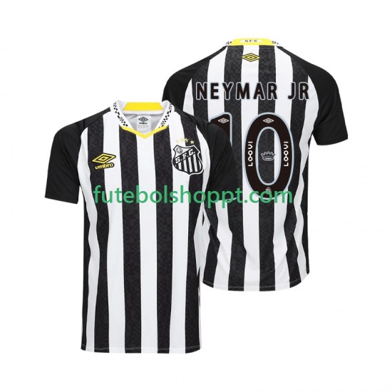 Camisola Homem Santos FC NEYMAR JR 10 Alternativa Equipamento 2025-2026 Manga Curta