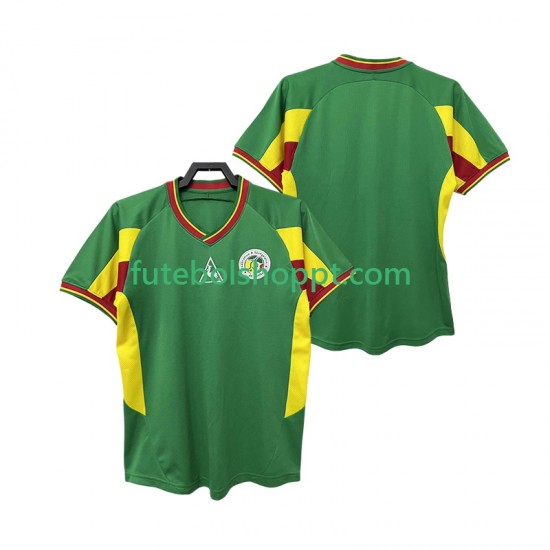 Camisola Homem Senegal Retro Alternativa Equipamento 2002 Manga Curta