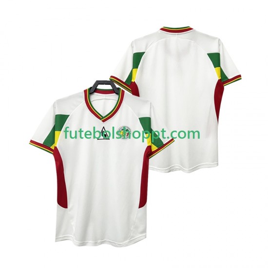 Camisola Homem Senegal Retro Principais Equipamento 2002 Manga Curta
