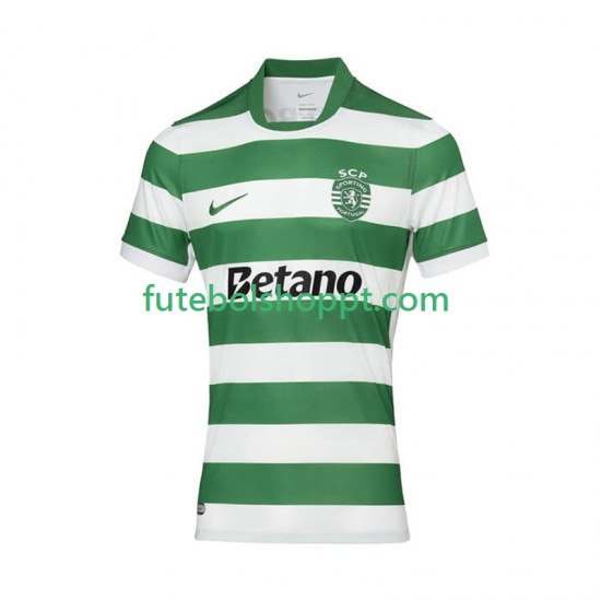 Camisola Homem Sporting CP Principais Equipamento 2025-2026 Manga Curta