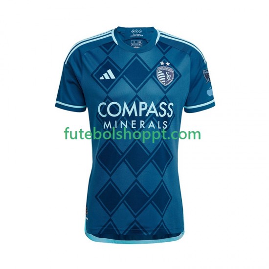 Camisola Homem Sporting Kansas City Alternativa Equipamento 2025-2026 Manga Curta