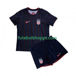 Camisola Júnior Estados Unidos Alternativa Equipamento 2025 Manga Curta