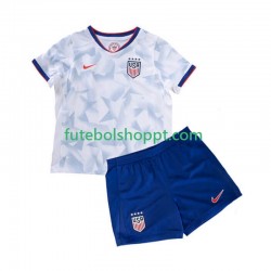 Camisola Júnior Estados Unidos Principais Equipamento 2025 Manga Curta