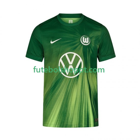 Camisola Homem VfL Wolfsburg Principais Equipamento 2025-2026 Manga Curta
