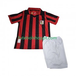 Camisola Júnior AC Milan 125th Anniversary Principais Equipamento 2024-2025 Manga Curta