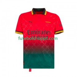 Camisola Homem AC Milan Guarda-redes Quarto Equipamento 2024-2025 Manga Curta