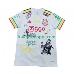Camisola Homem AFC Ajax Bob Marley Special Principais Equipamento 2025 Manga Curta