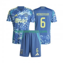 Camisola Júnior AFC Ajax Henderson 6 Alternativa Equipamento 2024-2025 Manga Curta