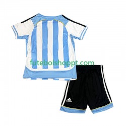 Camisola Júnior Argentina Retro Principais Equipamento 2006 Manga Curta