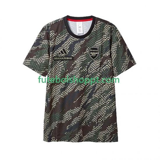 Camisola Homem Arsenal Maharishi Principais Equipamento 2024-2025 Manga Curta
