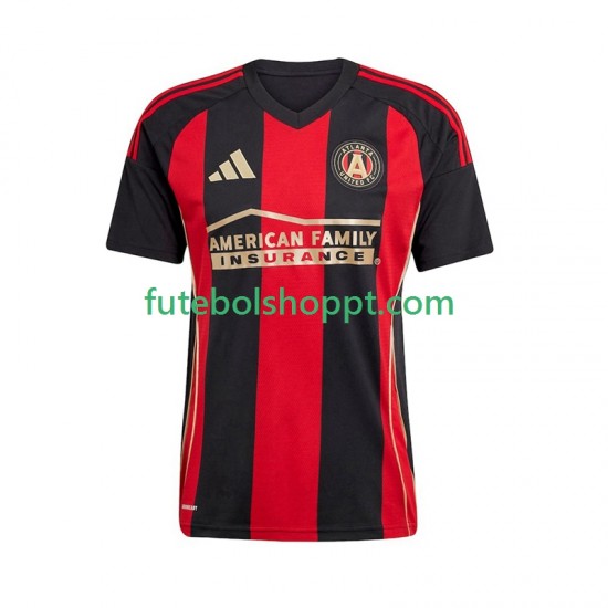 Camisola Homem Atlanta United Principais Equipamento 2025 Manga Curta