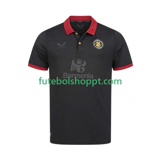 Camisola Homem Bayer 04 Leverkusen 120 Anniversary Principais Equipamento 2024-2025 Manga Curta