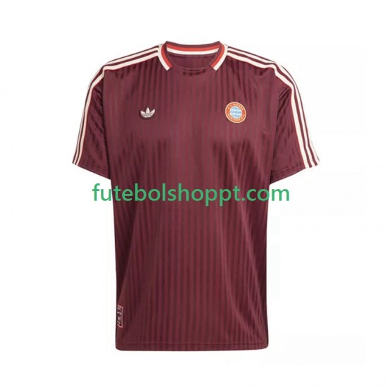 Camisola Homem Bayern de Munique Icon Principais Equipamento 2024-2025 Manga Curta
