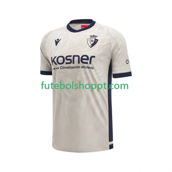 Camisola Homem CA Osasuna Alternativa Equipamento 2024-2025 Manga Curta