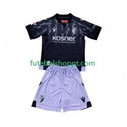 Camisola Júnior CA Osasuna Terceiro Equipamento 2024-2025 Manga Curta