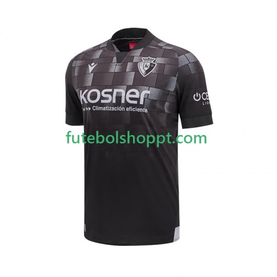Camisola Homem CA Osasuna Terceiro Equipamento 2024-2025 Manga Curta