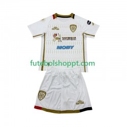 Camisola Júnior Cagliari Alternativa Equipamento 2024-2025 Manga Curta