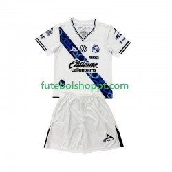 Camisola Júnior Club Puebla Principais Equipamento 2024-2025 Manga Curta