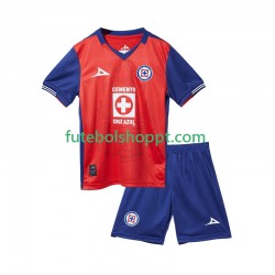 Camisola Júnior Cruz Azul Terceiro Equipamento 2024-2025 Manga Curta