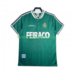 Camisola Homem Deportivo de La Coruna Retro Alternativa Equipamento 1999 Manga Curta