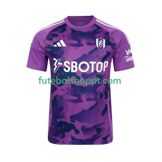 Camisola Homem Fulham Terceiro Equipamento 2024-2025 Manga Curta