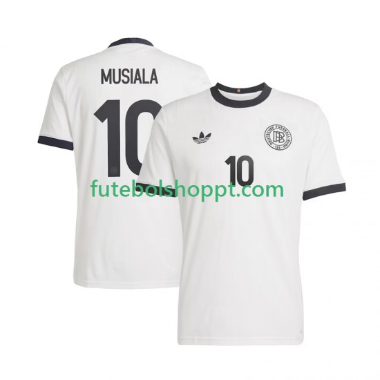 Camisola Homem Alemanha Jamal Musiala 10 ANVERSARY Principais Equipamento 2025 Manga Curta