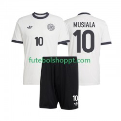 Camisola Júnior Alemanha Jamal Musiala 10 ANVERSARY Principais Equipamento 2025 Manga Curta