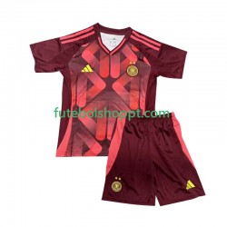 Camisola Júnior Alemanha Alternativa Equipamento 2025 Manga Curta