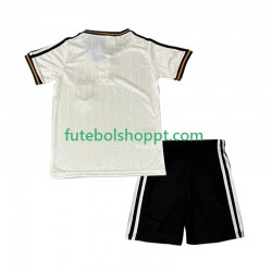 Camisola Júnior Alemanha 1996 Retro Principais Equipamento Manga Curta