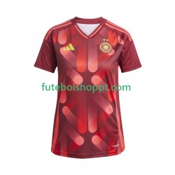 Camisola Mulher Alemanha Alternativa Equipamento 2025 Manga Curta