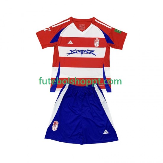 Camisola Júnior Granada Principais Equipamento 2024-2025 Manga Curta
