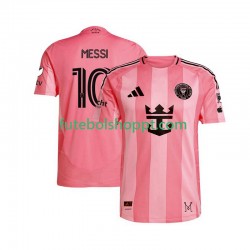 Camisola Homem Inter Miami Lionel Messi 10 Principais Equipamento 2025 Manga Curta