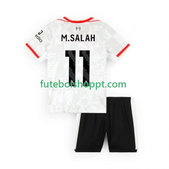 Camisola Júnior Liverpool M.SALAH 11 Terceiro Equipamento 2024-2025 Manga Curta