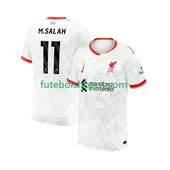 Camisola Homem Liverpool M.SALAH 11 Terceiro Equipamento 2024-2025 Manga Curta