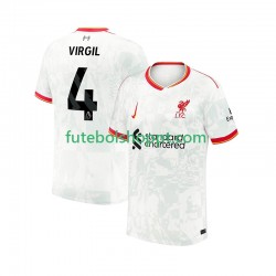 Camisola Homem Liverpool VIRGIL 4 Terceiro Equipamento 2024-2025 Manga Curta Camisola Homem Liverpool VIRGIL 4 Terceiro Equipamento 2024-2025 Manga Curta