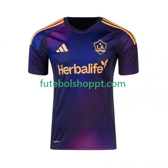 Camisola Homem Los Angeles Galaxy Alternativa Equipamento 2025 Manga Curta