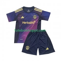 Camisola Júnior Los Angeles Galaxy Alternativa Equipamento 2025 Manga Curta