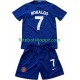 Camisola Júnior Manchester United Cristiano Ronaldo 7 2009 Retro Terceiro Equipamento 2008 Manga Curta