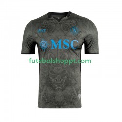 Camisola Homem Napoli Terceiro Equipamento 2024-2025 Manga Curta