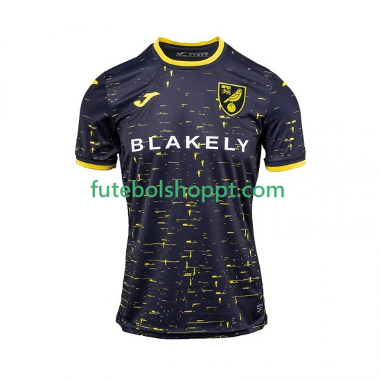 Camisola Homem Norwich City Alternativa Equipamento 2024-2025 Manga Curta