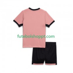 Camisola Júnior Paris Saint-Germain Terceiro Equipamento 2024-2025 Manga Curta