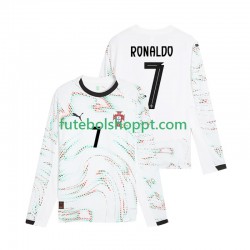 Camisola Homem Portugal Cristiano Ronaldo 7 Alternativa Equipamento 2025 Manga Comprida