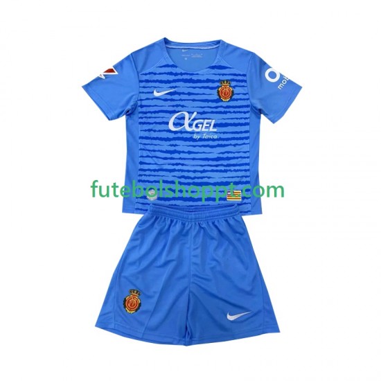 Camisola Júnior RCD Mallorca Terceiro Equipamento 2024-2025 Manga Curta