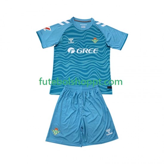 Camisola Júnior Real Betis Guarda-redes Alternativa Equipamento 2024-2025 Manga Curta