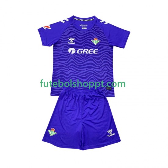 Camisola Júnior Real Betis Guarda-redes Terceiro Equipamento 2024-2025 Manga Curta