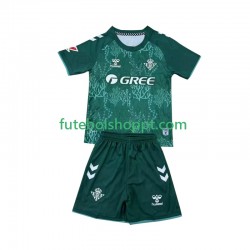 Camisola Júnior Real Betis Sustainability Principais Equipamento 2024-2025 Manga Curta