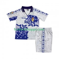Camisola Júnior Real Madrid 1996 1997 Retro Terceiro Equipamento Manga Curta