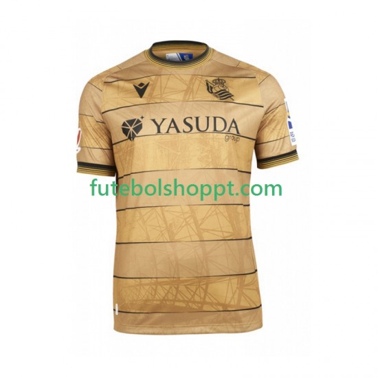 Camisola Homem Real Sociedad Alternativa Equipamento 2024-2025 Manga Curta