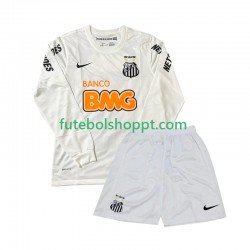 Camisola Júnior Santos FC 2012 Retro Principais Equipamento 2011 Manga Comprida
